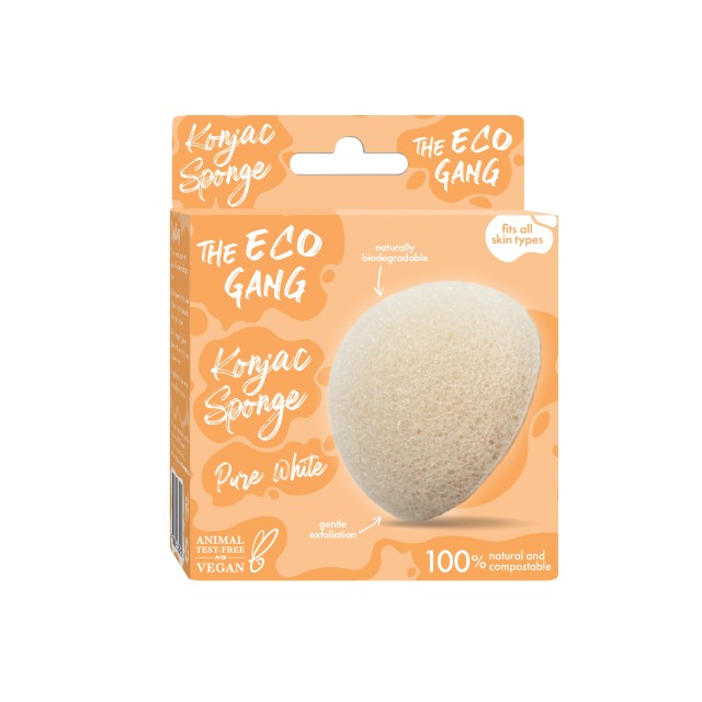 The Eco Gang Konjac Sponge Pure White Σφουγγάρι Καθαρισμού Προσώπου γι … The Eco Gang Konjac Sponge Pure White Σφουγγάρι Καθαρισμού Προσώπου γι …