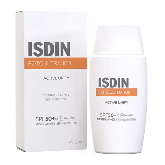 Isdin FotoUltra 100 Active Unify Fusion SPF50+ Συμβάλλει στη Μείωση & … Isdin FotoUltra 100 Active Unify Fusion SPF50+ Συμβάλλει στη Μείωση & …