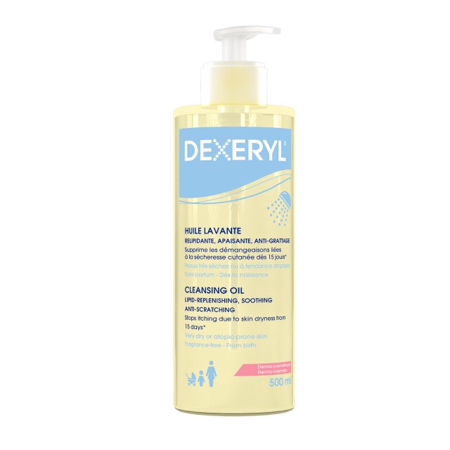 Ducray Dexeryl Cleansing Oil Έλαιο Καθαρισμού 500ml