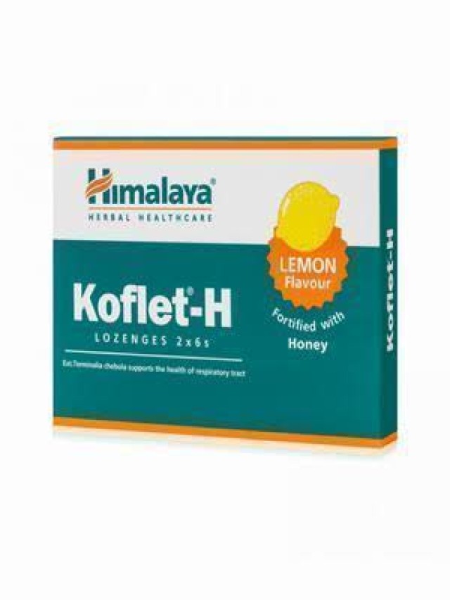Himalaya Koflet-H Παστίλιες Για Το Βήχα Με Γεύση Λεμόνι 2 Καρτέλες x 6 …