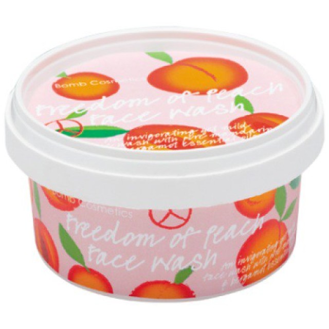 Bomb Cosmetics Freedom of Peach Face Wash 210ml Bomb Cosmetics Freedom of Peach Face Wash 210ml