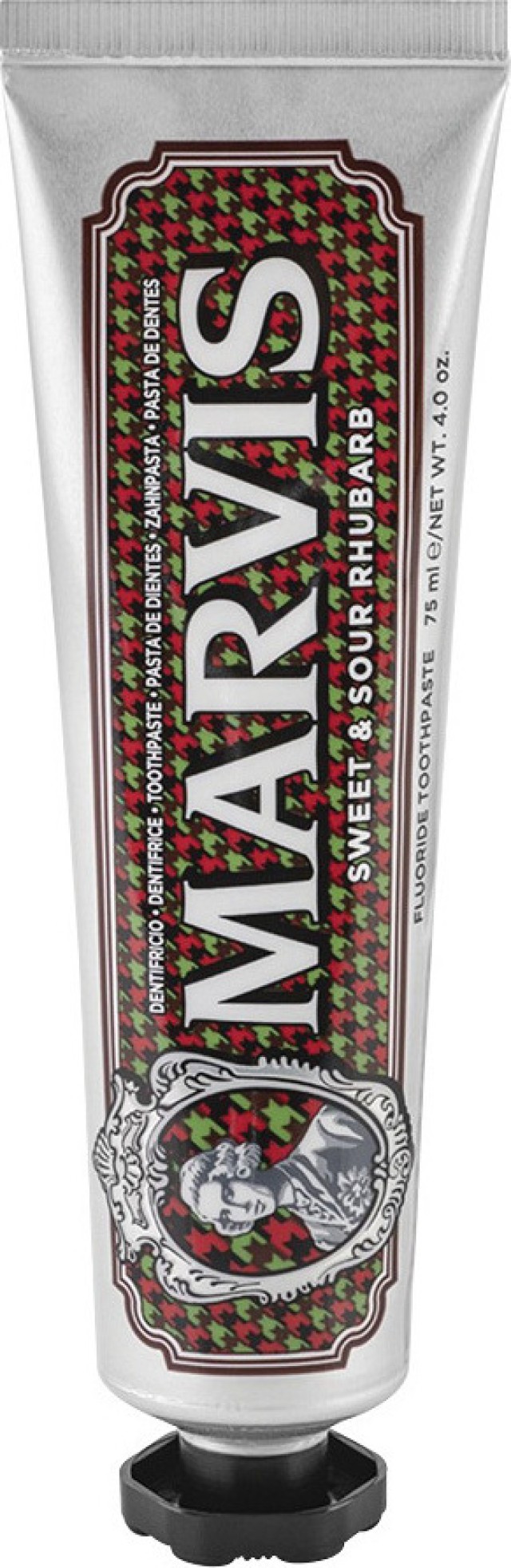 Marvis Sweet & Sour Rhubarb Toothpaste Οδοντόκρεμα με Γεύση από Γλυκό και Ξινό Ραβέντι 75ml