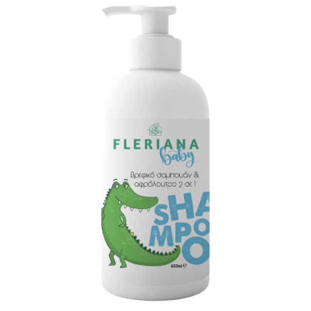 Power Health Fleriana Baby Shampoo & Body Wash 2 in 1 Παιδικό Σαμπουάν & Αφρόλουτρο 500ml με Αντλία