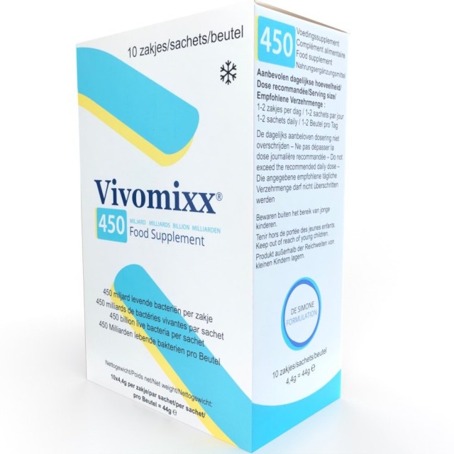 AM Health Vivomixx 450 Billion Συμπλήρωμα Προβιοτικών 10 Φακελάκια x 4.4gr [Προϊόν Ψυγείου]