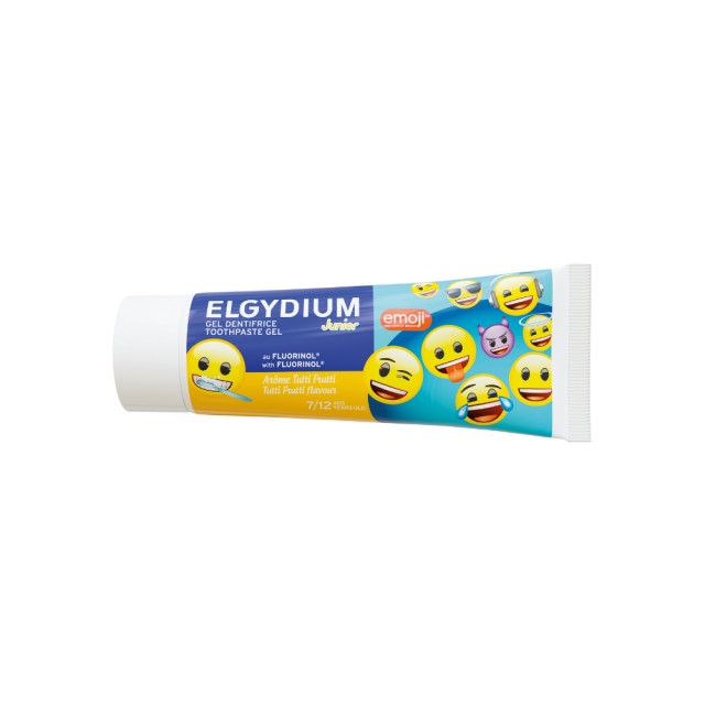 Elgydium Junior Emoji Παιδική Οδοντόκρεμα με Γεύση Tutti Frutti για Ηλ …