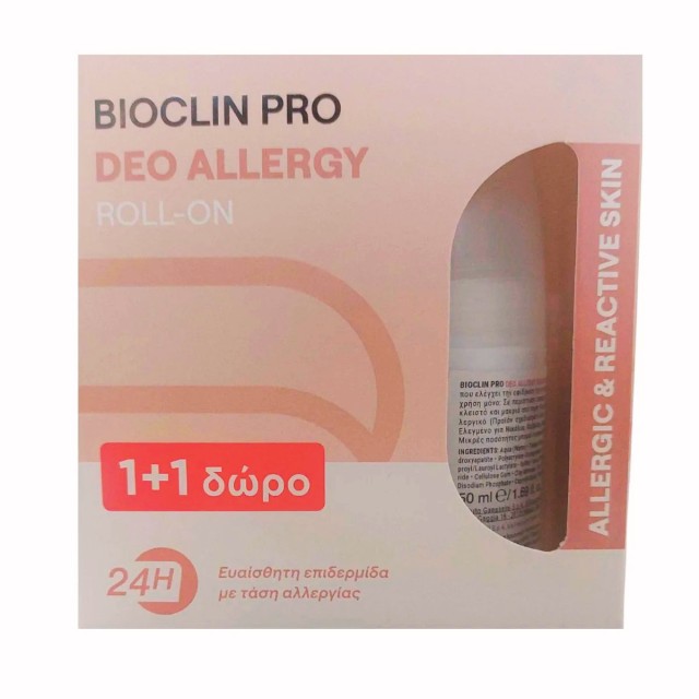 Bioclin PROMO Pro Deo Allergy Αποσμητικό Roll On 24ωρης Προστασίας &hellip;