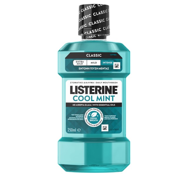 Listerine® Cool Mint Intense Στοματικό Διάλυμα 250ml Listerine® Cool Mint Intense Στοματικό Διάλυμα 250ml