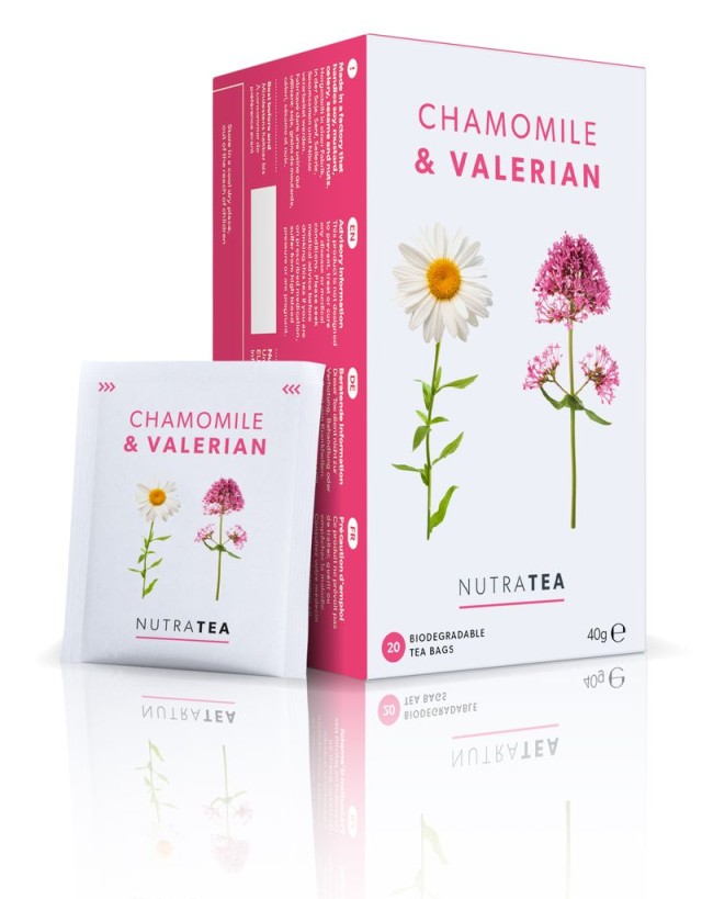 Nutra Tea Chamomile & Valerian Ποιοτικός Ύπνος - Θεραπευτικό Αφέψημα 4 …