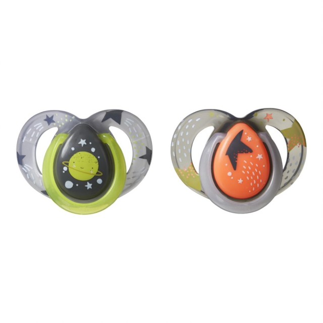 Tommee - Tippee TT Night Sthr Se Ru Cee Πιπίλες Σιλικόνης Night Unisex … Tommee - Tippee TT Night Sthr Se Ru Cee Πιπίλες Σιλικόνης Night Unisex …