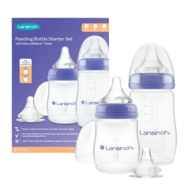 Lansinoh Set Feeding Bottle Σετ Πλαστικά Μπιμπερό 160ml και 240ml & 3 … Lansinoh Set Feeding Bottle Σετ Πλαστικά Μπιμπερό 160ml και 240ml & 3 …