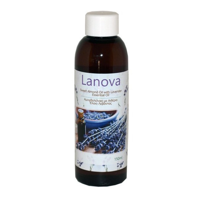 Lanova Αμυγδαλέλαιο με άρωμα λεβάντας 150ml