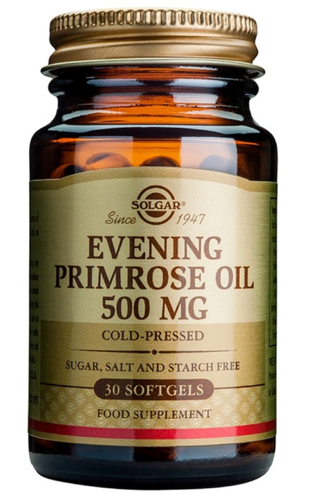 Solgar Evening Primrose Oil 500mg Συμπλήρωμα Διατροφής Για Ορμονική Υποστήριξη 180 Μαλακές Κάψουλες