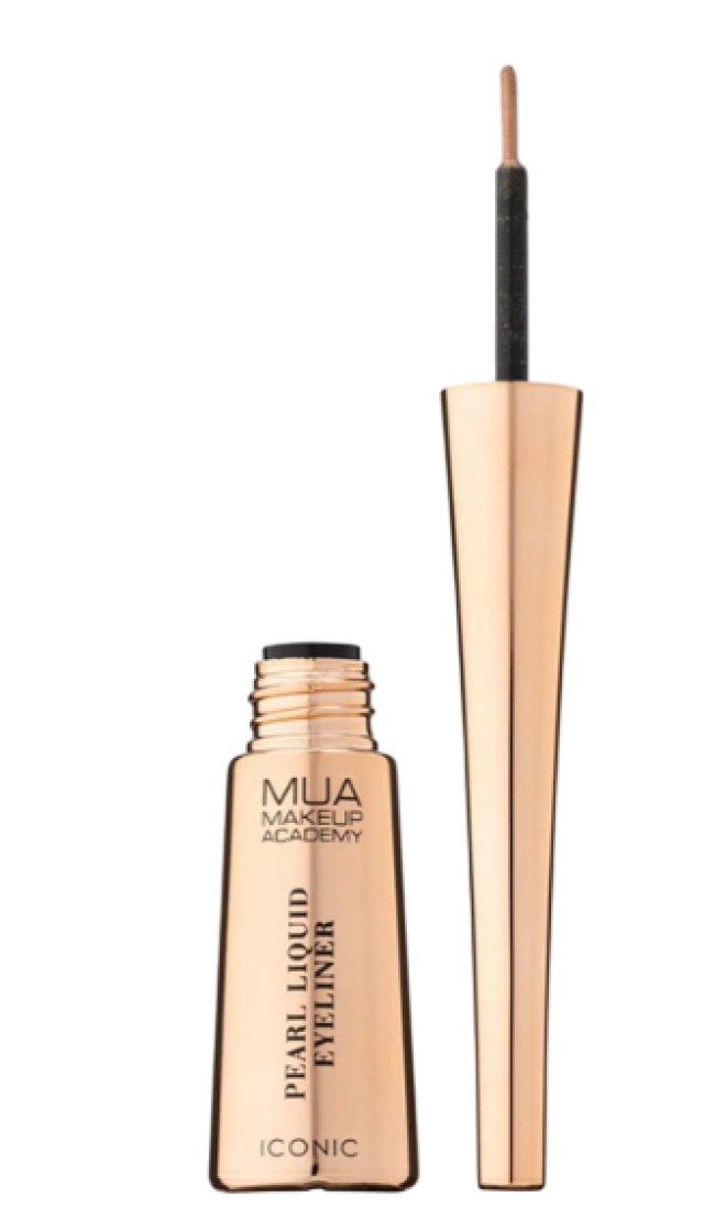MUA Marble Pearl Liquid Liner Iconic Υγρό Eyeliner Θερμό, Ροζ-Χάλκινο …