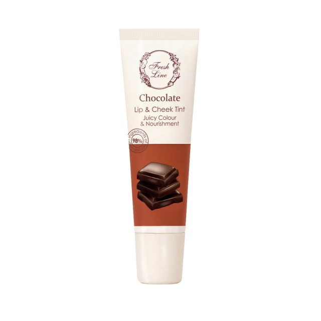Fresh Line Cranberry Lip & Cheek Chocolate Κρεμώδης Tint με Απόχρωση Σ &hellip;