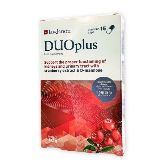 Lavdanon DUOplus Συμπλήρωμα Διατροφής για τη Σωστή Λειτουργία του Ουρο … Lavdanon DUOplus Συμπλήρωμα Διατροφής για τη Σωστή Λειτουργία του Ουρο …