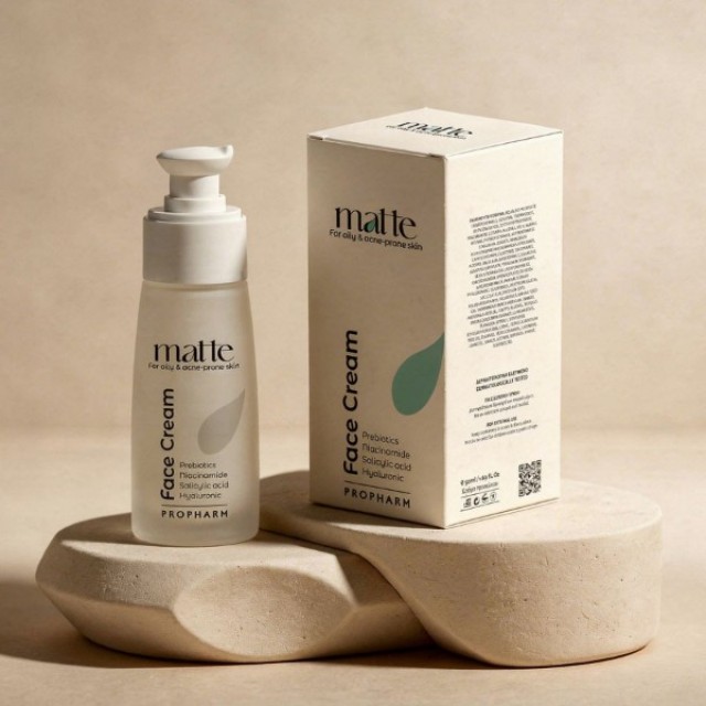 MATTE Face Cream Κρέμα Προσώπου για Ανανέωση, Επαναφορά Ισορροπίας και &hellip;