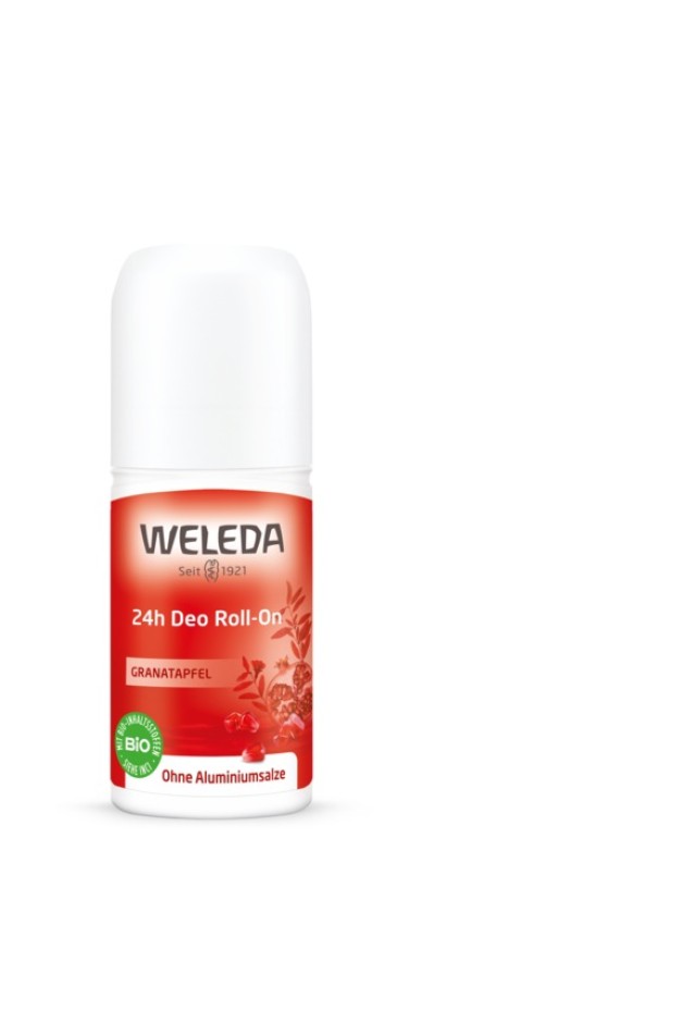 Weleda Αποσμητικό Roll On Ρόδι, 50ml