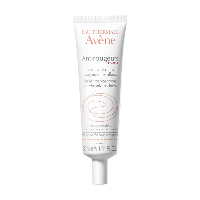 Avène Eau Thermale Antirougeurs FORT Συμπυκνωμένη Φροντίδα κατά των Χρόνιων Κοκκινίλων 30ml