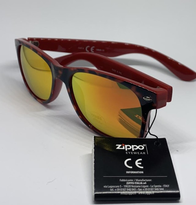 Zippo Γυαλιά Ηλίου Κοκάλινα Χρώμα:Ταρταρούγα Μπορντώ [OB66-10]