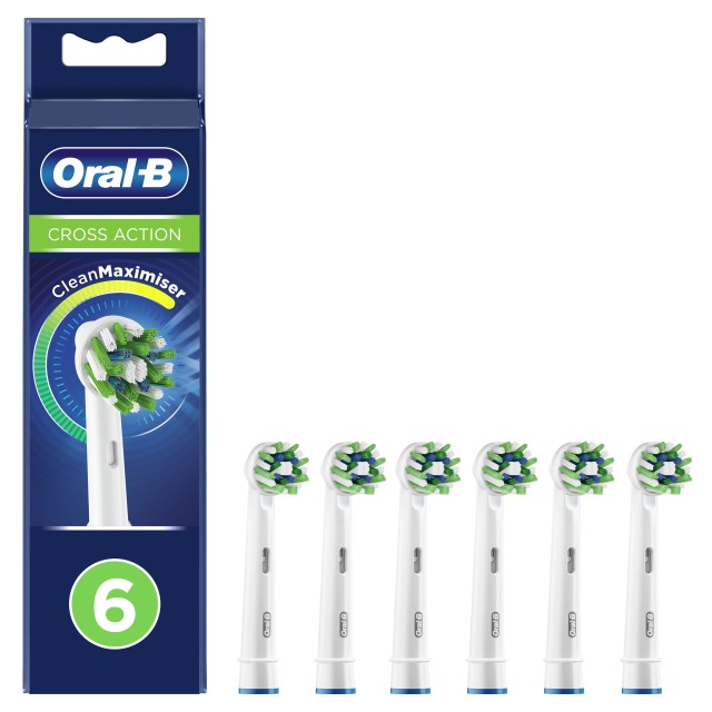 Oral B Cross Action Ανταλλακτικές Κεφαλές Ηλεκτρικής Οδοντόβουρτσας με … Oral B Cross Action Ανταλλακτικές Κεφαλές Ηλεκτρικής Οδοντόβουρτσας με …