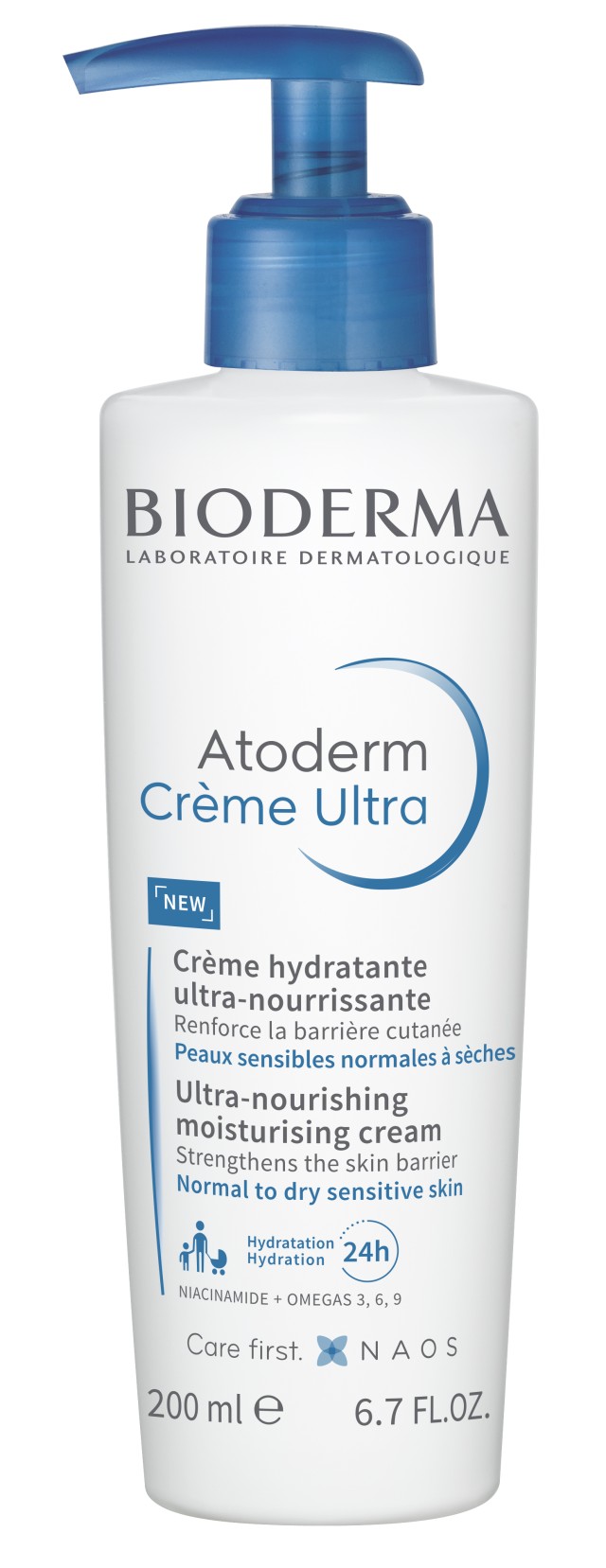 Bioderma Atoderm Crème Ultra Εξαιρετικά Θρεπτική, Ενυδατική Κρέμα 200m …