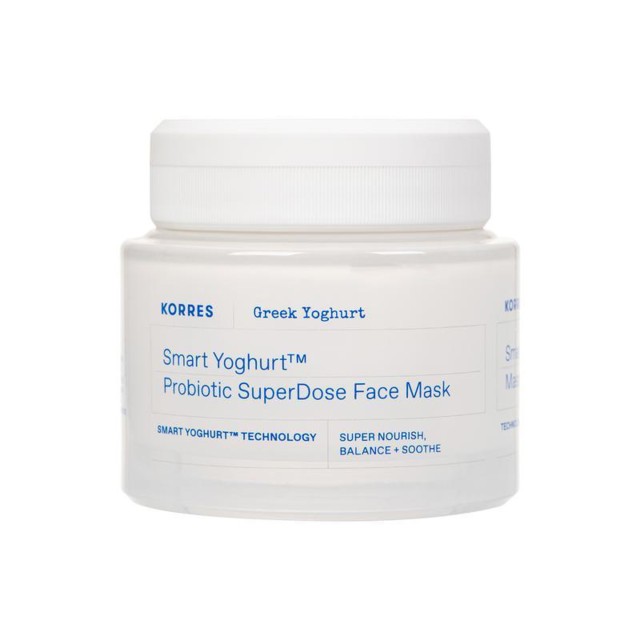 Korres Smart Yoghurt Probiotic Μάσκα Προσώπου με SuperDose Προβιοτικών &hellip;