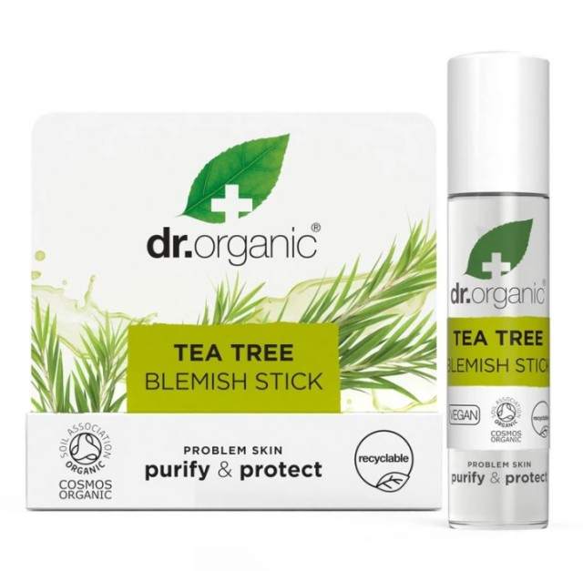 Dr.Organic Tea Tree Blemish Roll on Stick Προσώπου Κατά της Ακμής 8ml Dr.Organic Tea Tree Blemish Roll on Stick Προσώπου Κατά της Ακμής 8ml