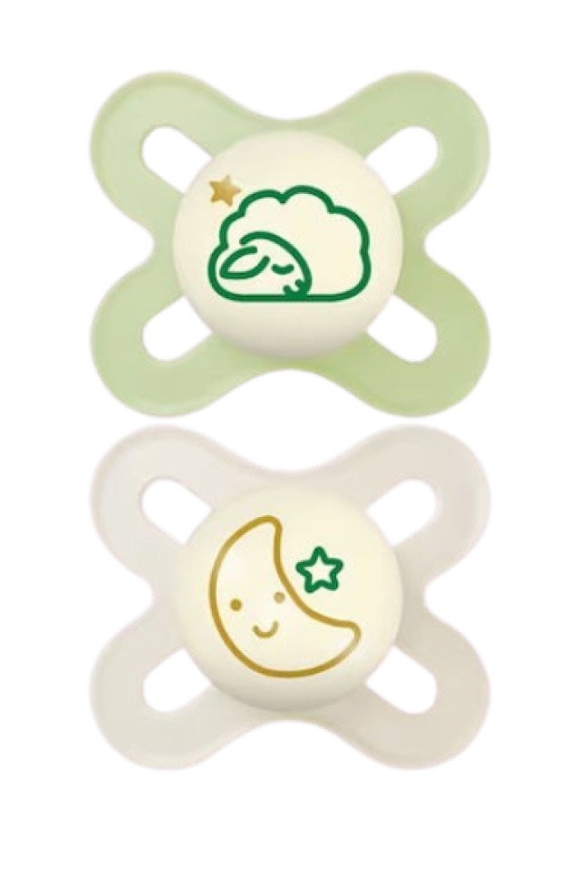 Mam Original Start 2-6m Πιπίλα Σιλικόνης Unisex Μπεζ - Πράσινο 2 Τεμάχ …