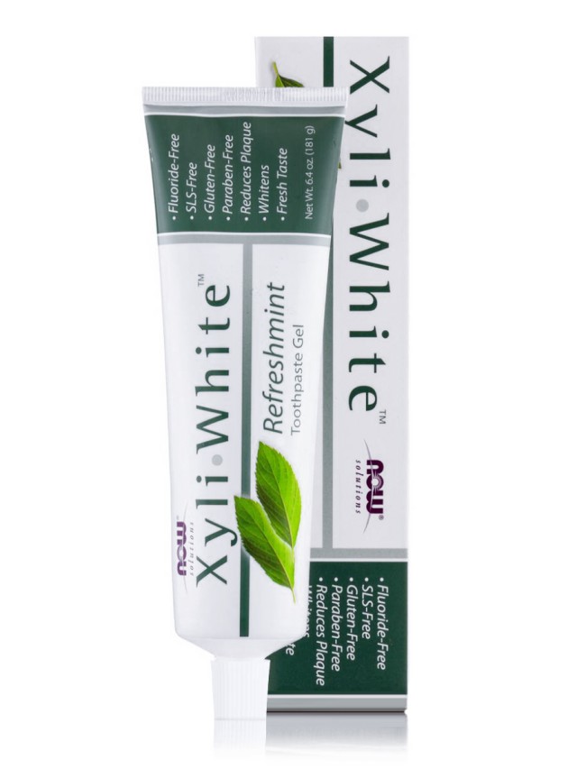 Now Foods Xyliwhite Toothpaste Gel Refreshmint Φυσική Οδοντόπαστα 181ml