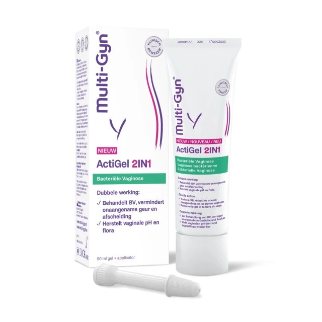 Multi Gyn ActiGel 2 in 1 Ενδοκολπική Γέλη με Διπλή Δράση για Βακτηριακ … Multi Gyn ActiGel 2 in 1 Ενδοκολπική Γέλη με Διπλή Δράση για Βακτηριακ …