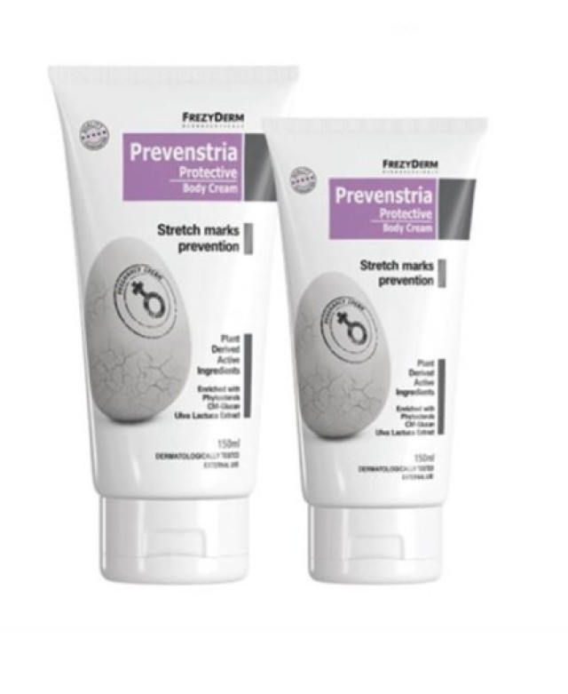 Frezyderm PROMO Prevenstria Protective Body Cream Προστατευτική Κρέμα Κατά των Ραγάδων 150ml - ΔΩΡΟ 100ml Επιπλέον Ποσότητα