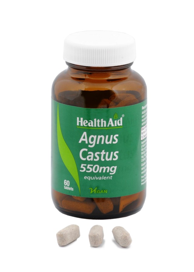Health Aid Agnus Castus 550mg 60 Ταμπλέτες
