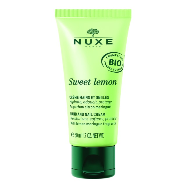 Nuxe Sweet Lemon Hand & Nail Cream Ενυδατική Κρέμα Χεριών 50ml Nuxe Sweet Lemon Hand & Nail Cream Ενυδατική Κρέμα Χεριών 50ml