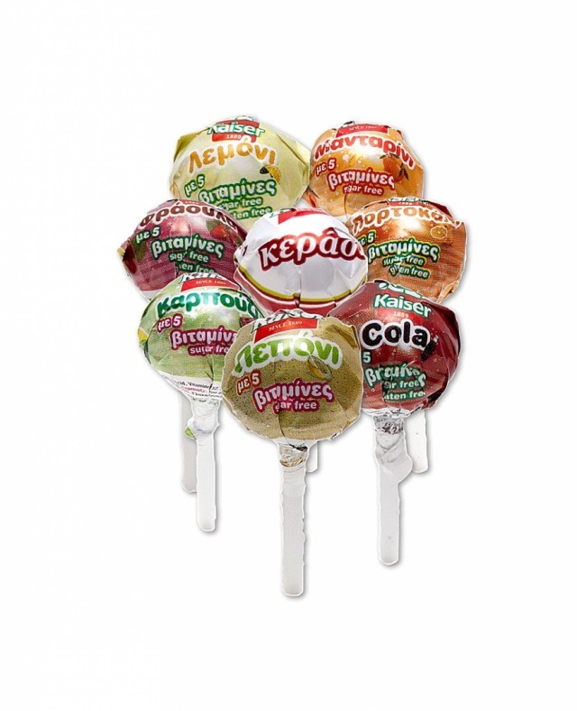 Kaiser Πολυβιταμινούχο Γλειφιτζούρι με Γεύση Ρόδι 10gr