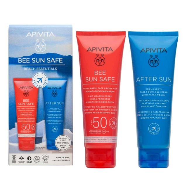 Apivita PROMO Bee Sun Safe SPF50 Ενυδατικό Αναζωογονητικό Γαλάκτωμα γι &hellip;