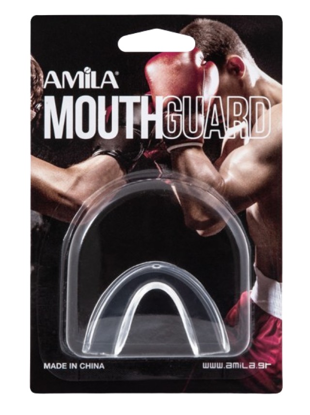 Amila Προστατευτικό Μασελάκι Junior Διάφανο Χωρίς Θήκη 1 Τεμάχιο