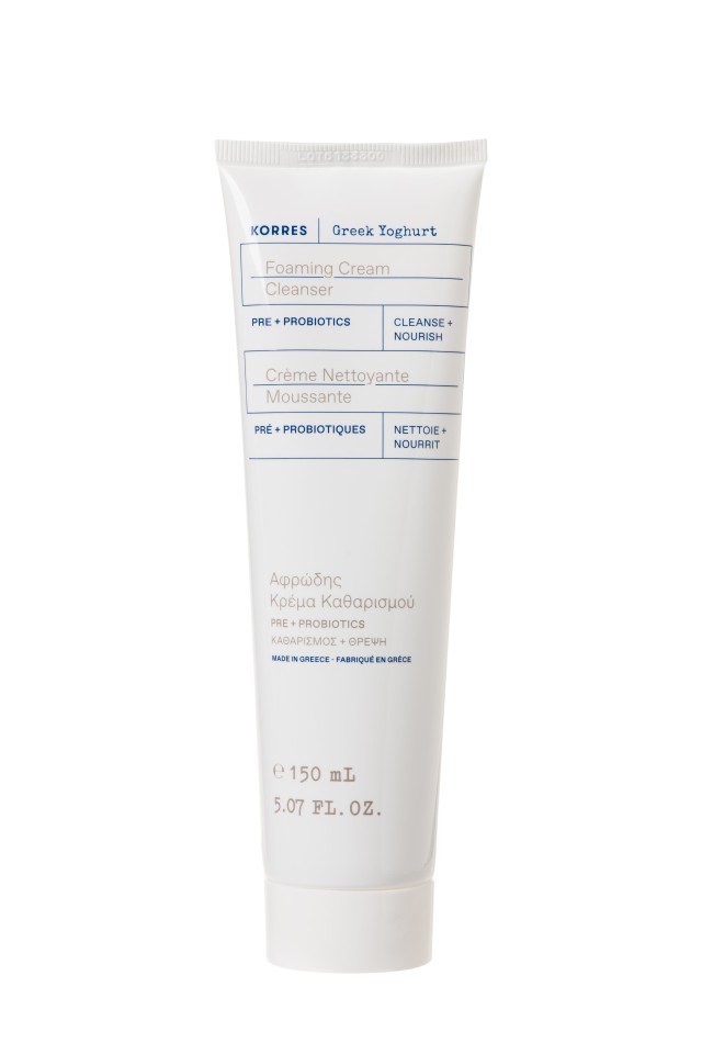 Korres Greek Yoghurt Foaming Cream Cleanser Αφρώδης Κρέμα Καθαρισμού Π …