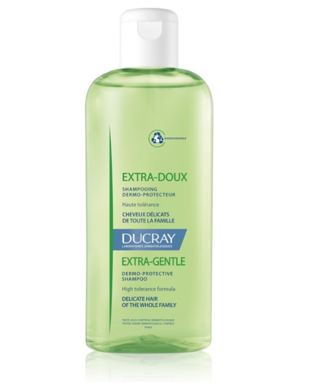 Ducray Extra Gentle Shampoo Δερμό Προστατευτικό Σαμπουάν για Κανονικά και Εύθραυστα Μαλλιά 400ml