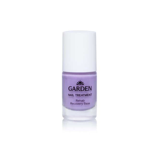 Garden Rehab Recovery Base 908 Tinted Θεραπεία Νυχιών Ημιδιάφανο Μωβ Χ &hellip;