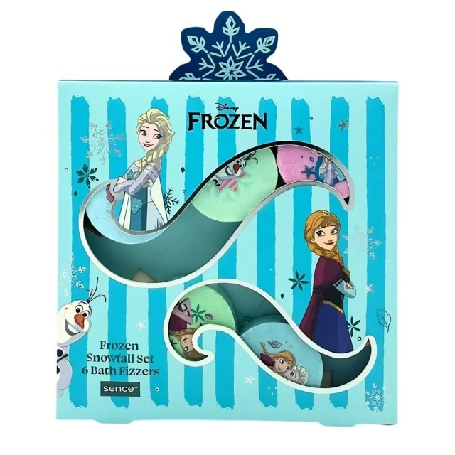 Disney Frozen Snowfall Set Bath Fizzers, 6 Τεμάχια Disney Frozen Snowfall Set Bath Fizzers, 6 Τεμάχια