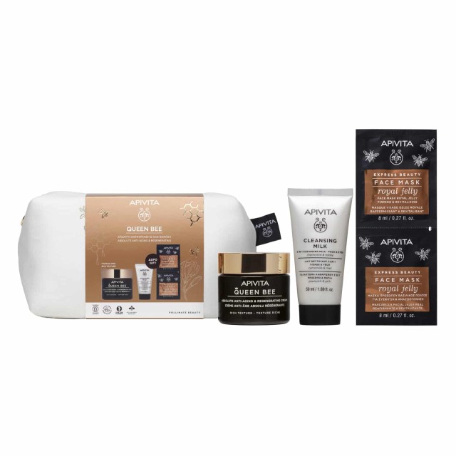 Apivita PROMO Queen Bee Κρέμα Απόλυτης Αντιγήρανσης Πλούσιας Υφής 50ml …