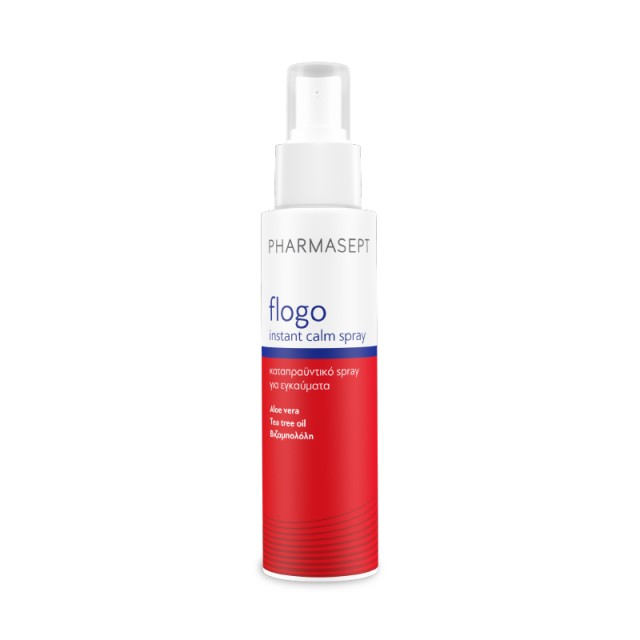 Pharmasept Flogo Instant Calm Spray Ανακούφισης Εγκαυμάτων 100ml