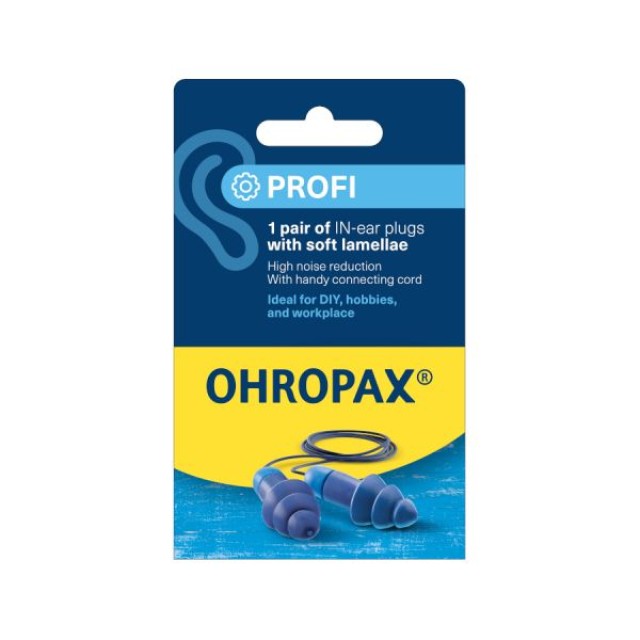 Ohropax Profi Ωτοασπίδες Βιδωτές, 2 Τεμάχια Ohropax Profi Ωτοασπίδες Βιδωτές, 2 Τεμάχια