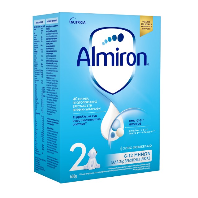 Nutricia Almiron 2 Milk Γάλα σε Σκόνη 2ης Βρεφικής Ηλικίας για 6-12m 6 …