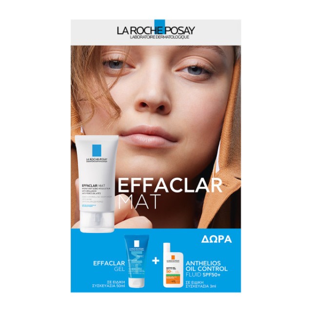 La Roche Posay PROMO Effaclar MAT Καθημερινή Φροντίδα Κατά της Γυαλάδα …