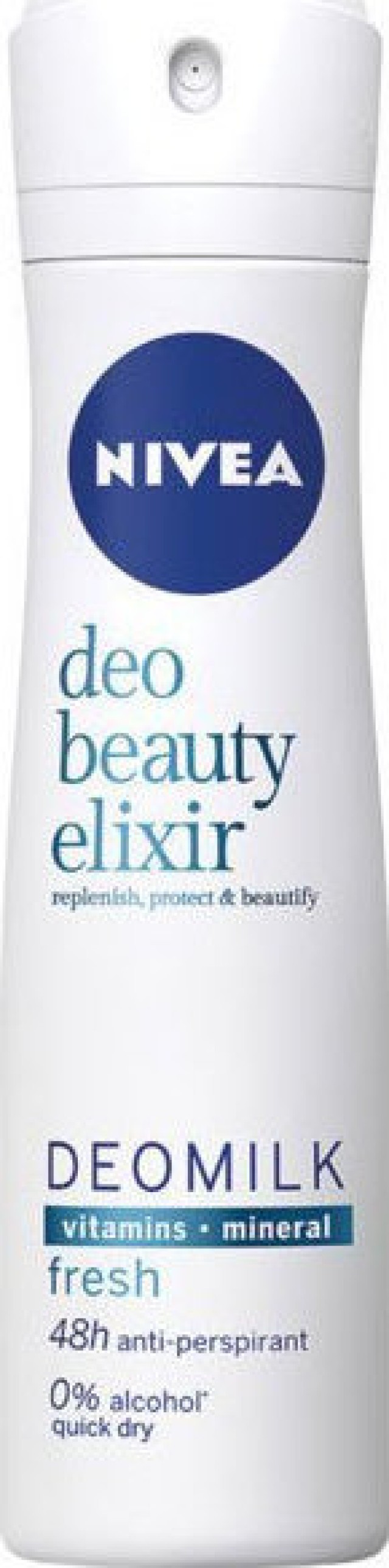 Nivea Beauty Elixir Fresh Deomilk Γυναικείο Αποσμητικό Spray 48ωρης Προστασίας 150ml