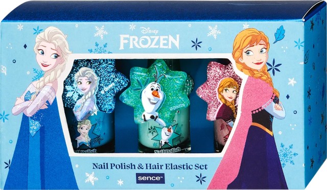 Disney Frozen Nail Polish & Hair Elastic Σετ 6 Τεμαχίων Βερνίκια … Disney Frozen Nail Polish & Hair Elastic Σετ 6 Τεμαχίων Βερνίκια …