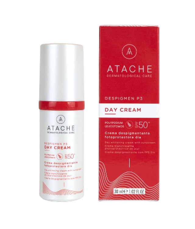 Atache Depigment Day Cream P3 SPF50+ Αντηλιακό Προσώπου για Επιδερμίδε … Atache Depigment Day Cream P3 SPF50+ Αντηλιακό Προσώπου για Επιδερμίδε …