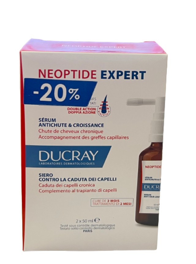 Ducray Neoptide Expert Ορός Κατά της Τριχόπτωσης για Άνδρες και Γυναίκες 2x50ml [-20% Επί της Λιανικής]