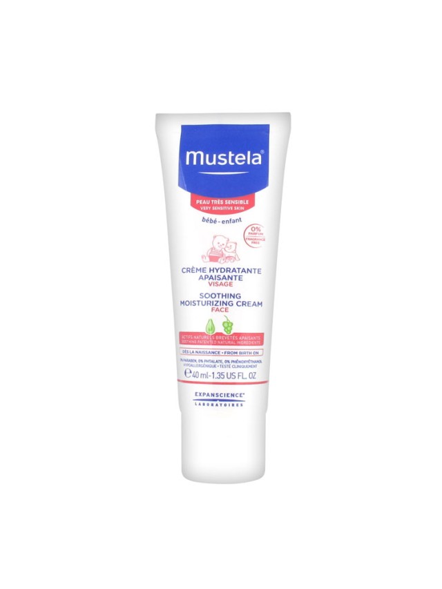 Mustela Bebe Very Sensitive Skin Soothing Moisturizing Cream Καταπραϋν …